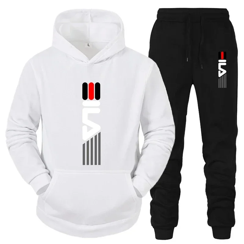 Street Fashion Outfit - Tuta da Uomo con Cappuccio e