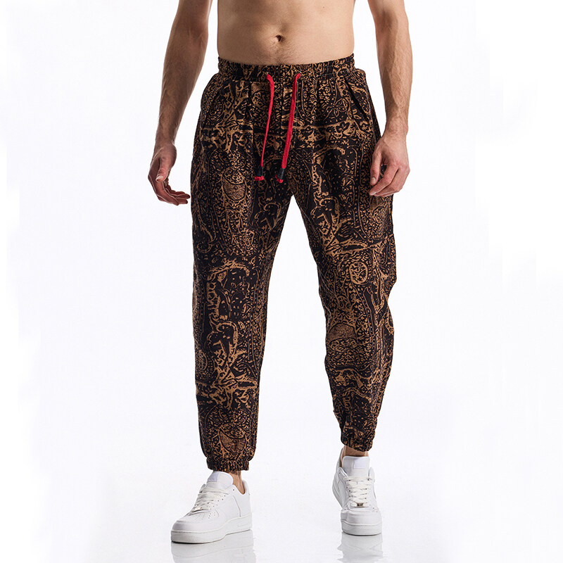Running Pant Jogger - Pantaloni da uomo con stampa tribale