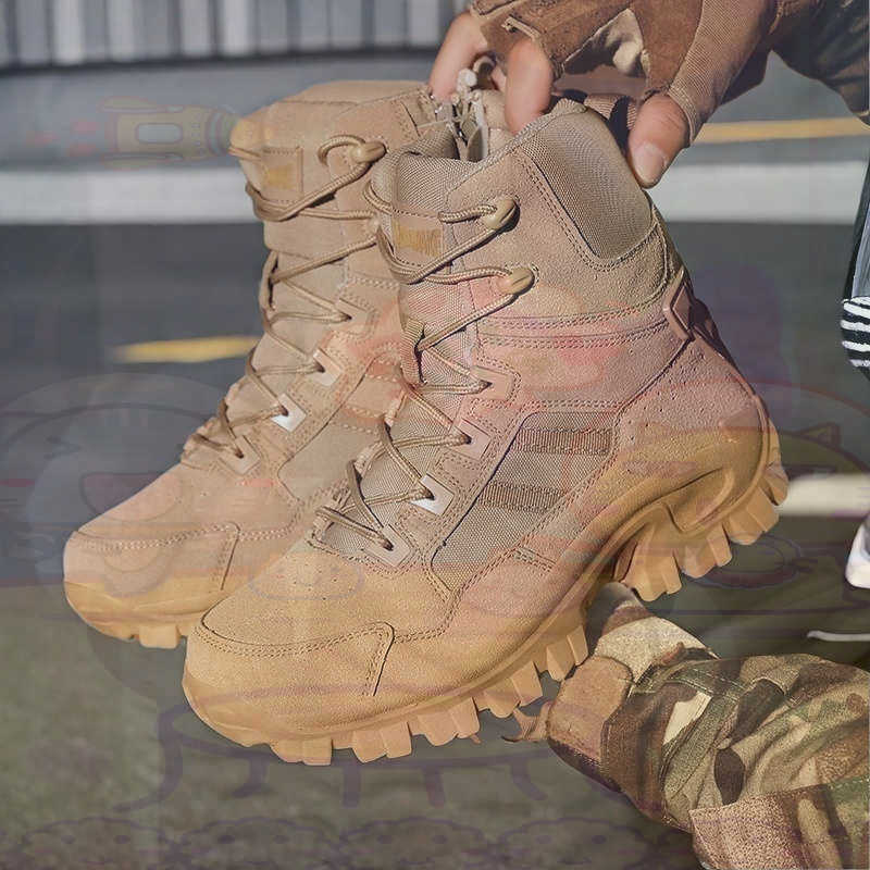 Street Fashion Uk - Tan Long Barrel Deadlift Scarpe da