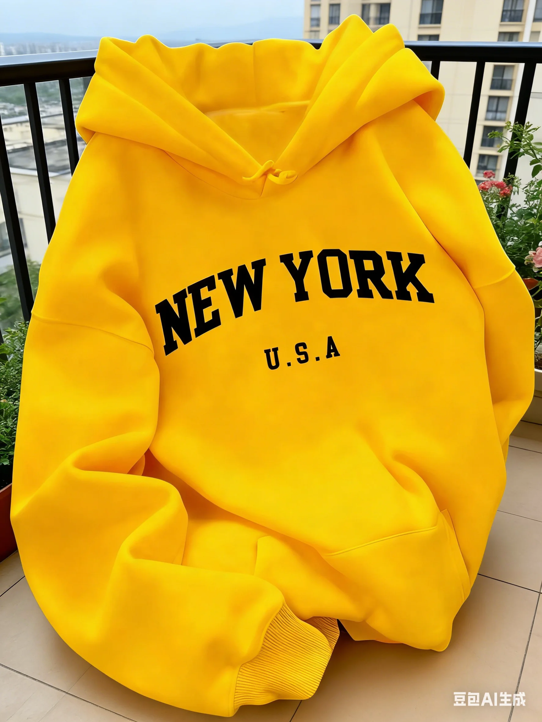 High Street Fashion New York - Felpa con cappuccio da donna Taglio