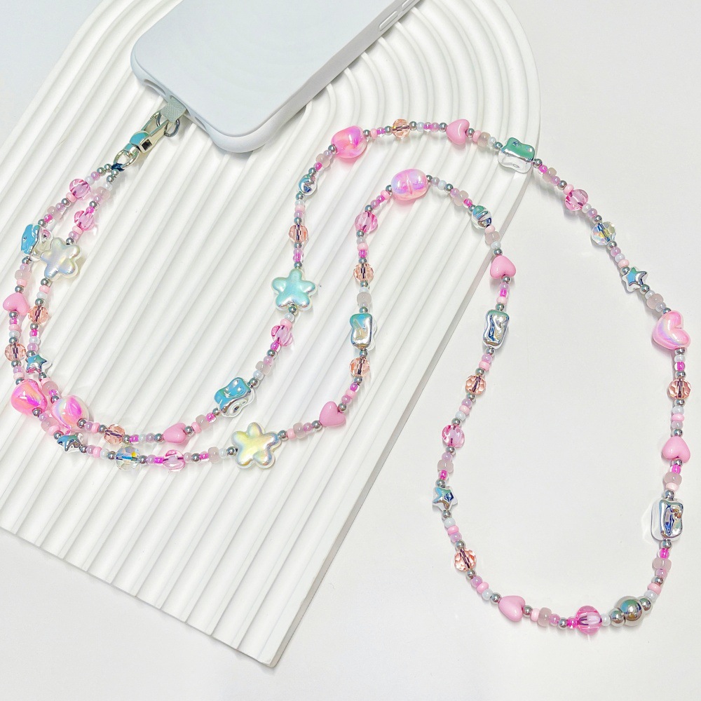 Street Fashion Necklace - HERLOOK Ciondoli per Telefono a Forma