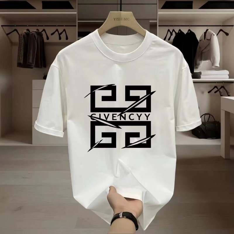 Street Fashion Logo Design - T-shirt da uomo GIVENCHY 2026 con