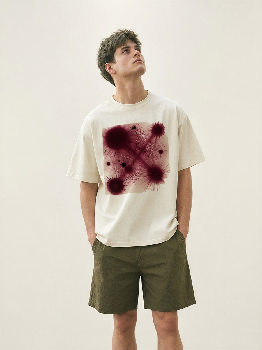 Street Fashion Egypt - T-shirt da uomo in cotone a