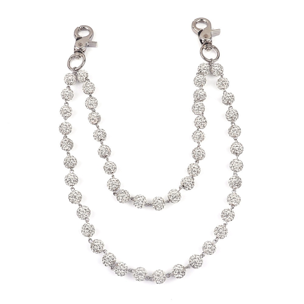 Street Fashion Necklace - Pantaloni Hip Hop Street Harajuku Portachiavi