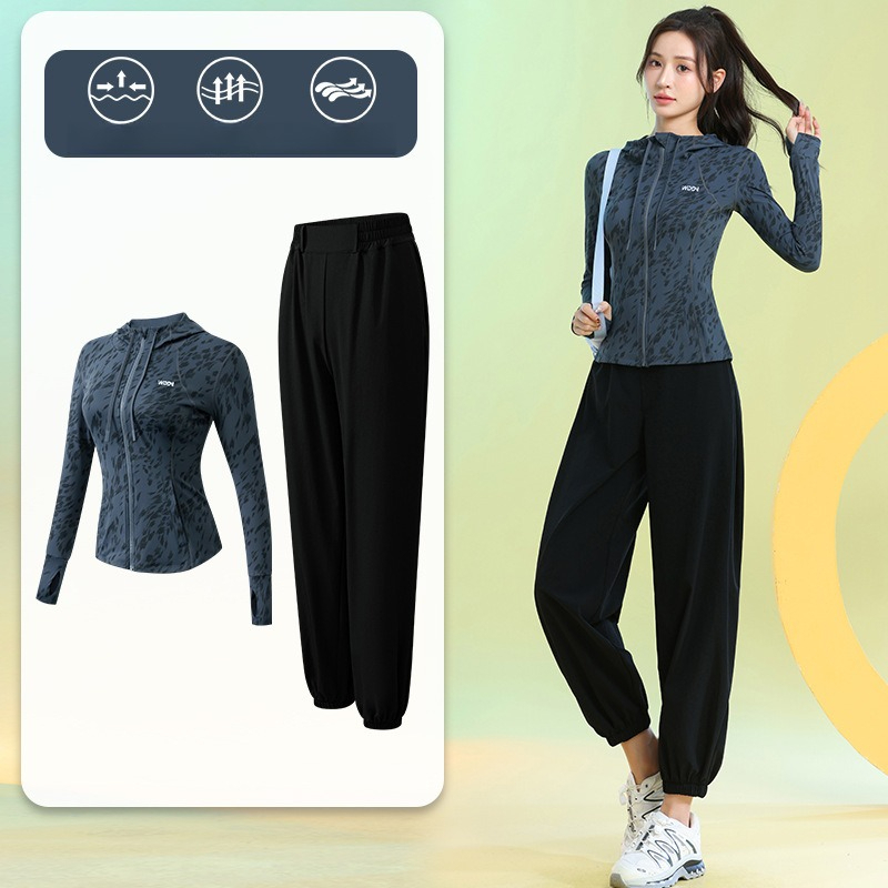 Running Pant Jogger - Completo Sportivo da Donna, Felpa con