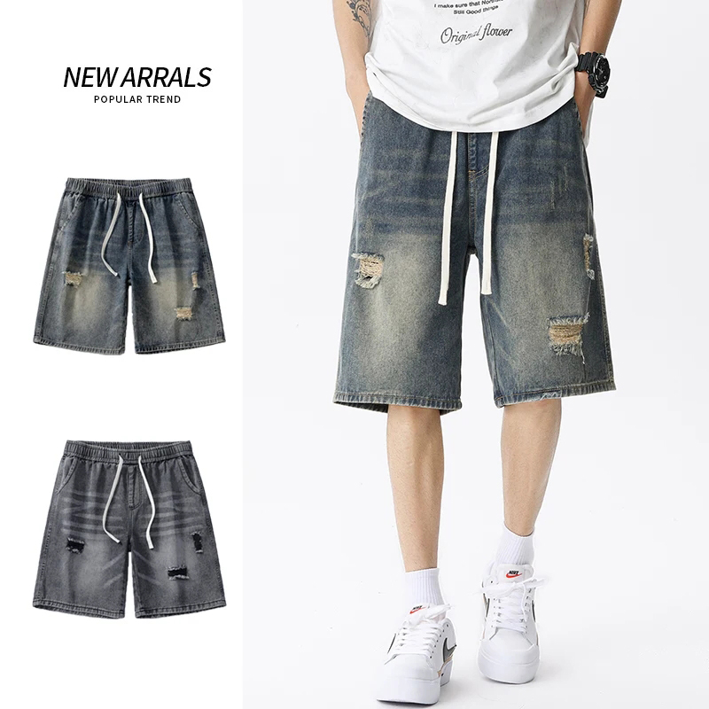 Pantaloncini di jeans sottili  - Street Fashion Jeans Men recensione e prezzo