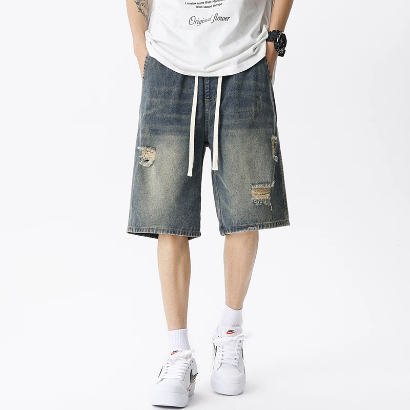 Pantaloncini di jeans sottili  - Street Fashion Jeans Men recensione e prezzo
