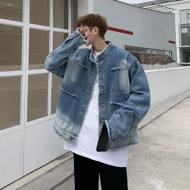 Giacca di Jeans Stile Hip Pop  - Street Fashion Jeans Men recensione e prezzo