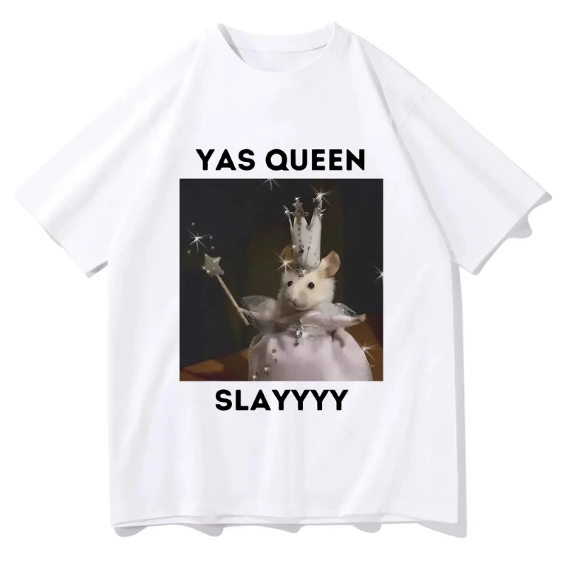 T-shirt divertente con hamster - Queen Street Fashion recensione e prezzo