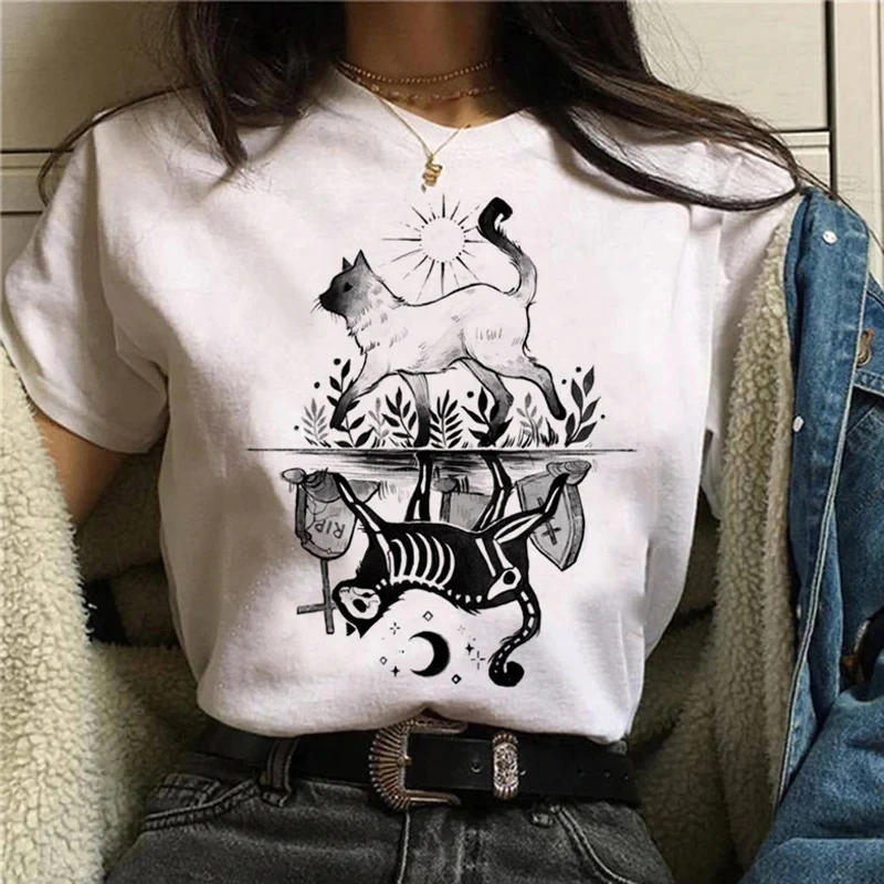 Maglietta del gatto di Hallowe - Street Fashion Asian recensione e prezzo