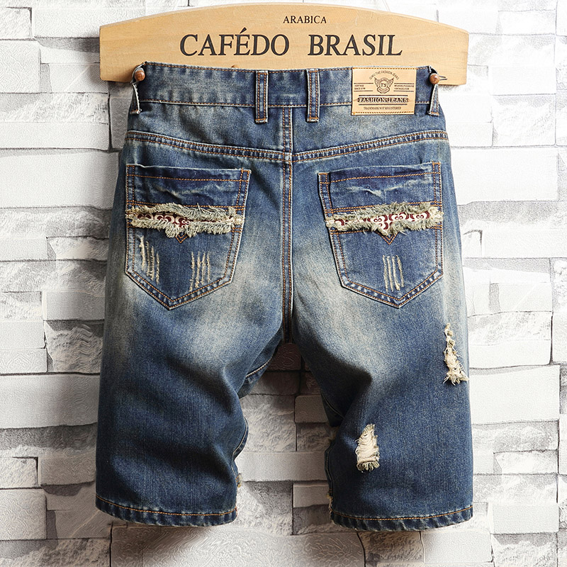 Shorts in Denim Strappati Stil - Street Fashion Jeans Men recensione e prezzo