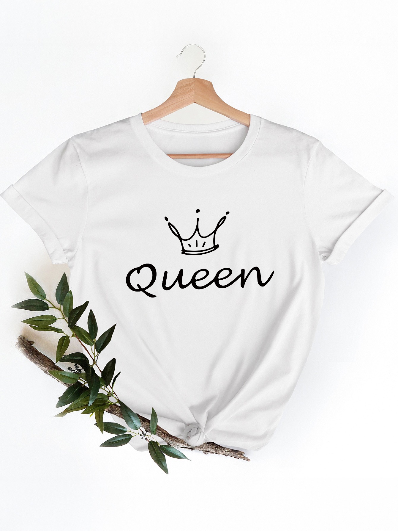 T-shirt bianca da donna con st - Queen Street Fashion recensione e prezzo
