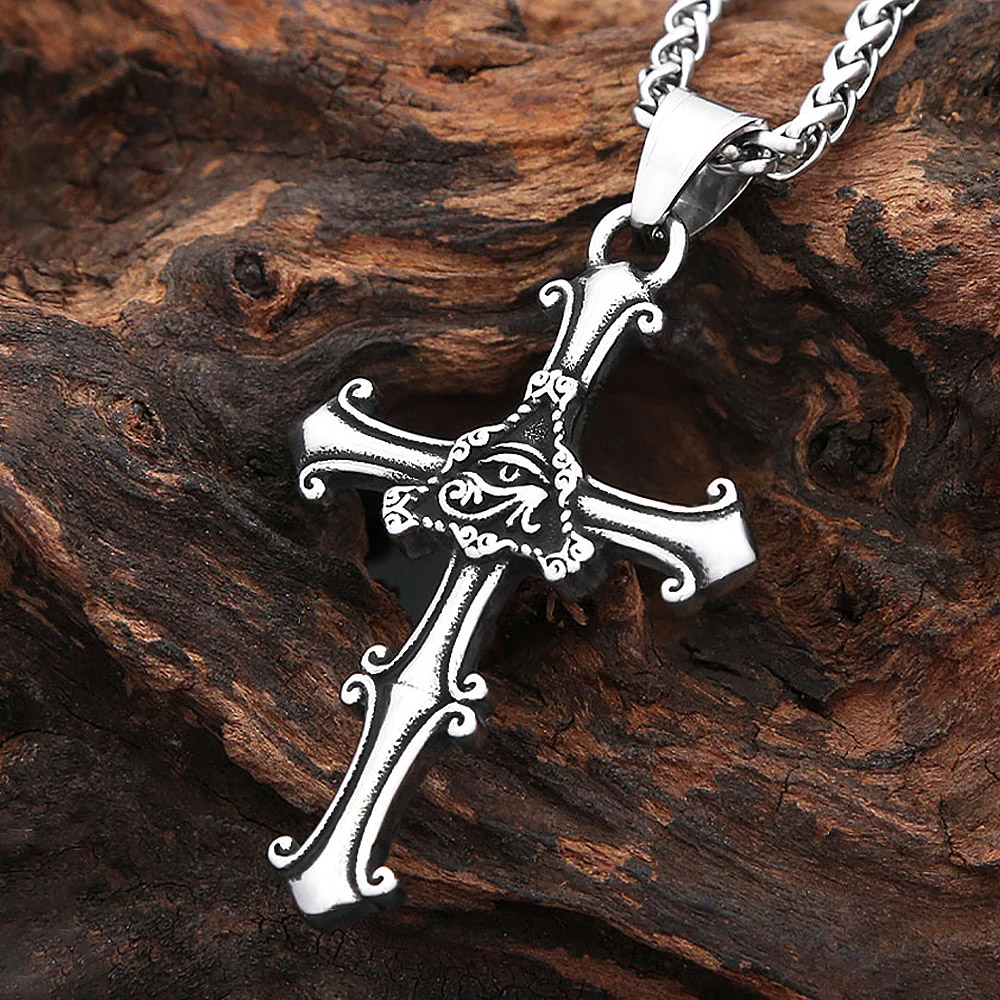 Collana con Pendente a Croce O - Street Fashion Egypt recensione e prezzo