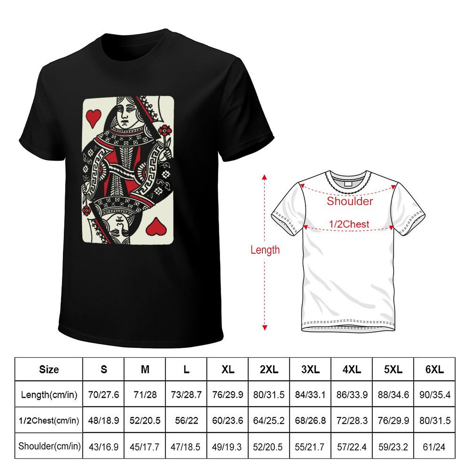 T-shirt Queen of Hearts, magli - Queen Street Fashion recensione e prezzo
