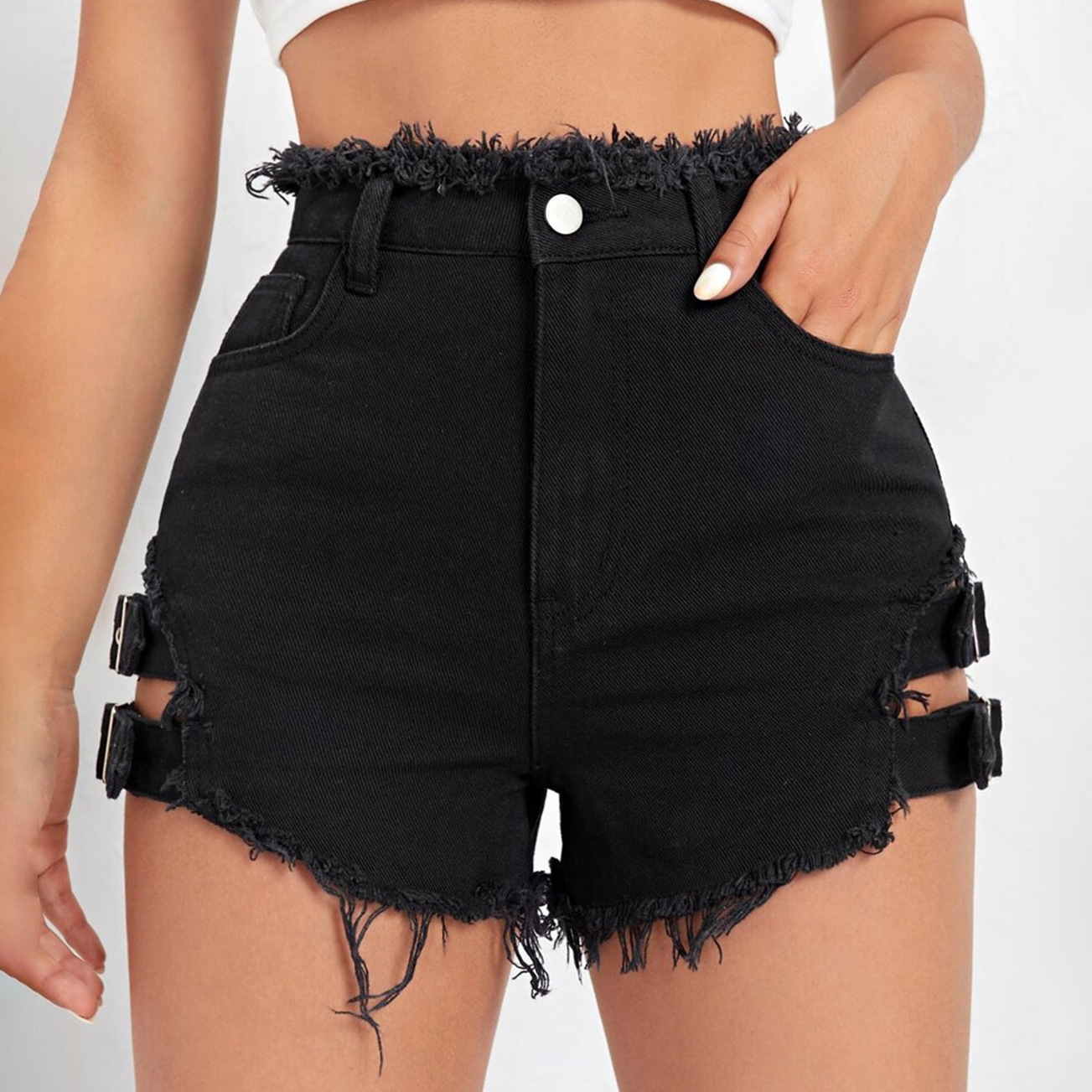 Shorts in denim da donna a vit - Street Fashion Outfit recensione e prezzo