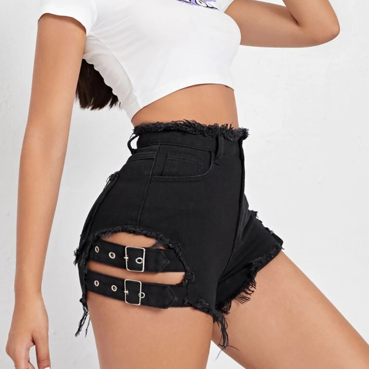Shorts in denim da donna a vit - Street Fashion Outfit recensione e prezzo