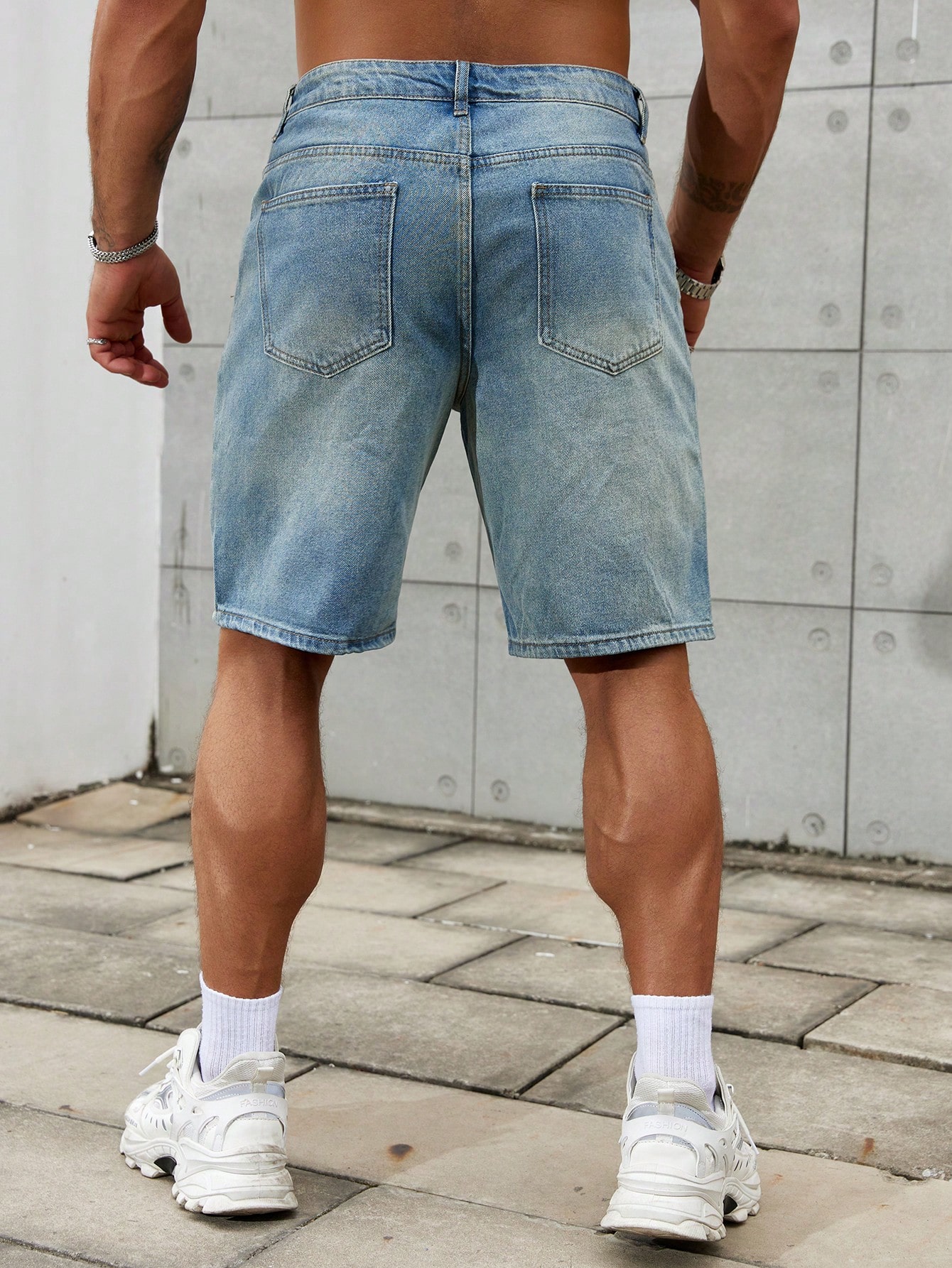 Jeans corti strappati da uomo  - Street Fashion Jeans Men recensione e prezzo