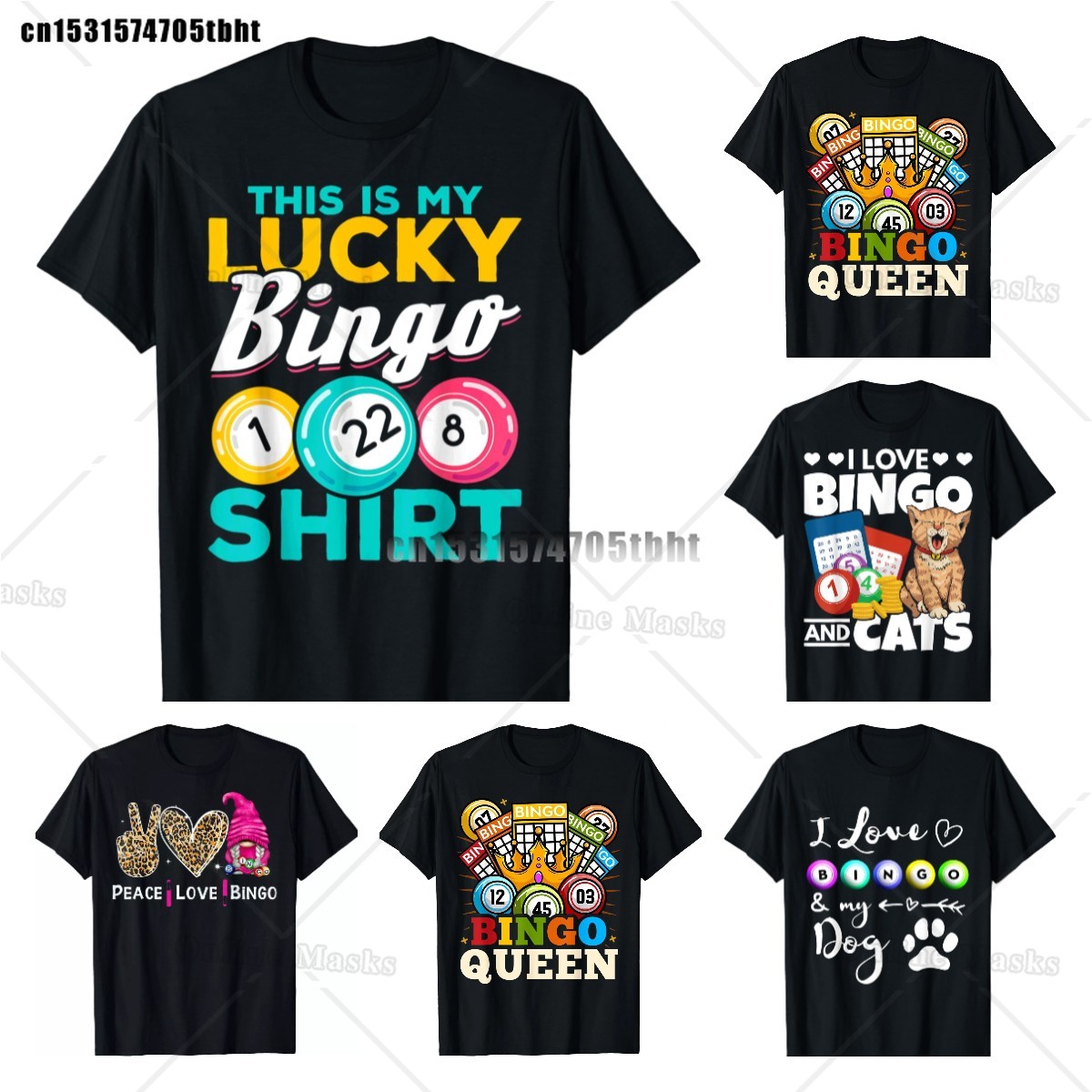 Crazy Bingo Lady Shirt Funny L - Queen Street Fashion recensione e prezzo