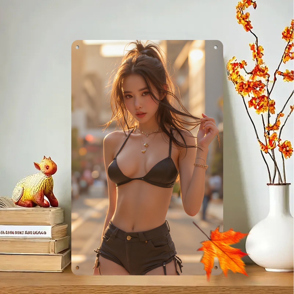 Insegna in Metallo Vintage con - Street Fashion Asian recensione e prezzo