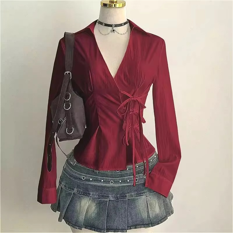 Camicette alla Moda a Maniche  - Street Fashion Necklace recensione e prezzo