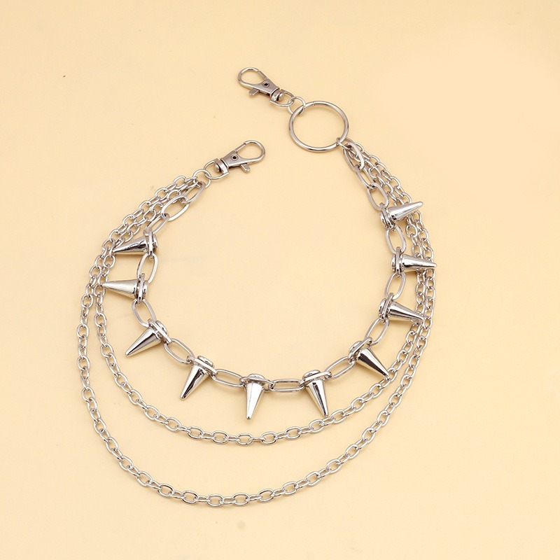 Hip Hop Punk Rock Pantaloni in - Street Fashion Necklace recensione e prezzo