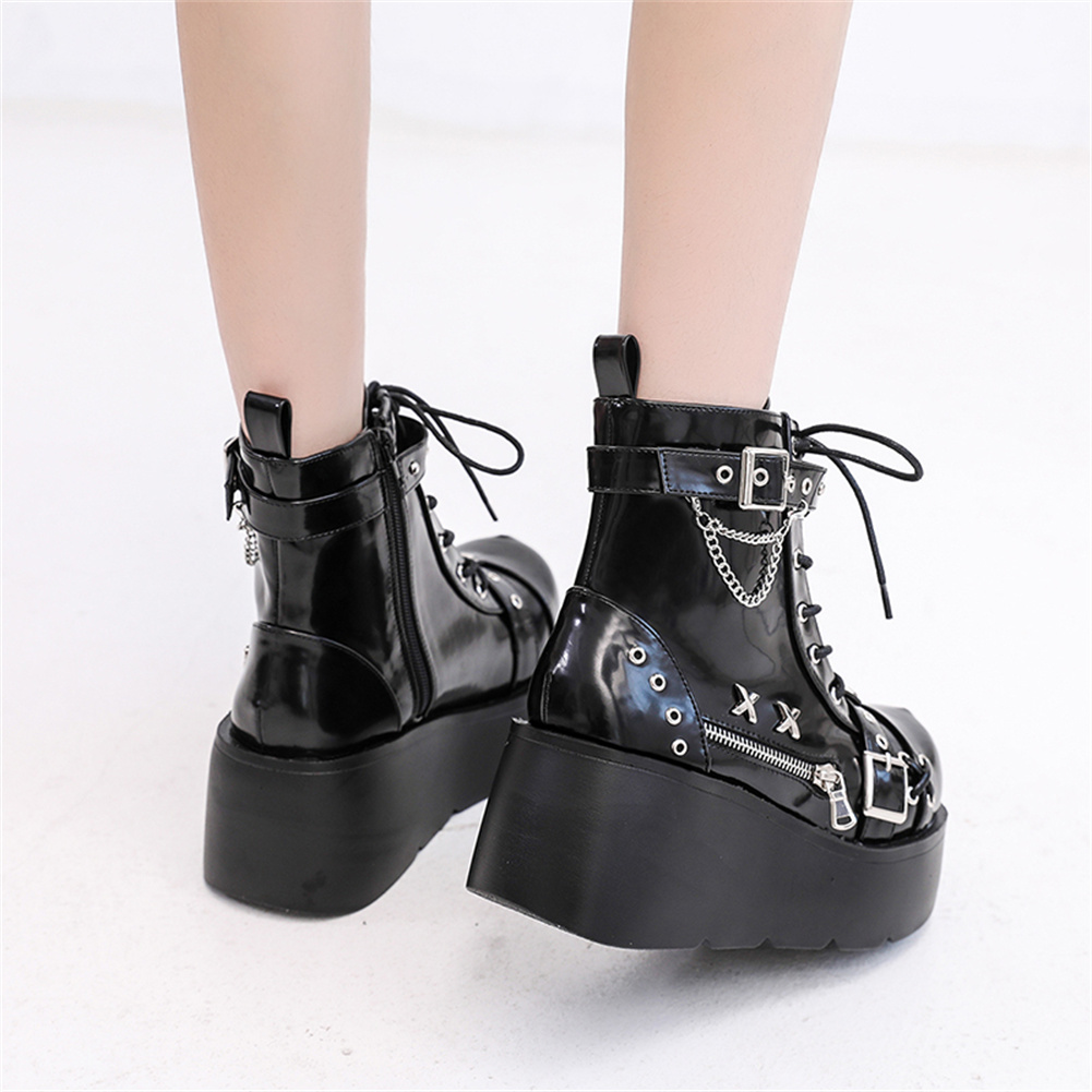 Nuovi Stivaletti Donna Goth co - Street Fashion Lady recensione e prezzo