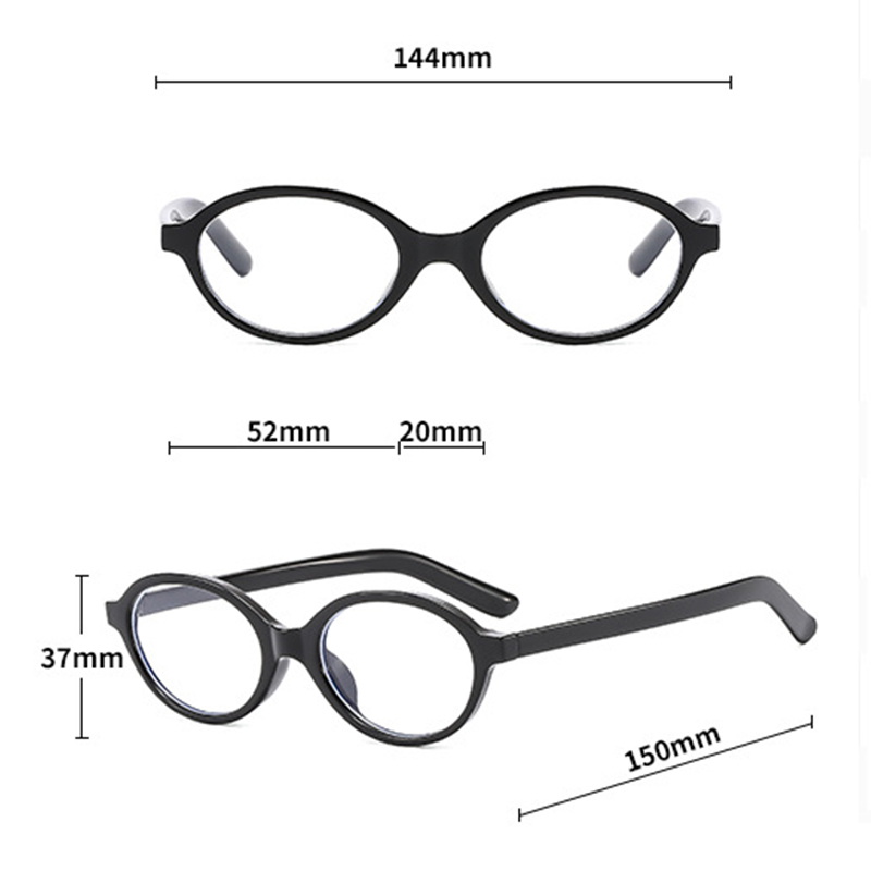 1 paio di occhiali ovali trasp - Street Fashion Logo Design recensione e prezzo