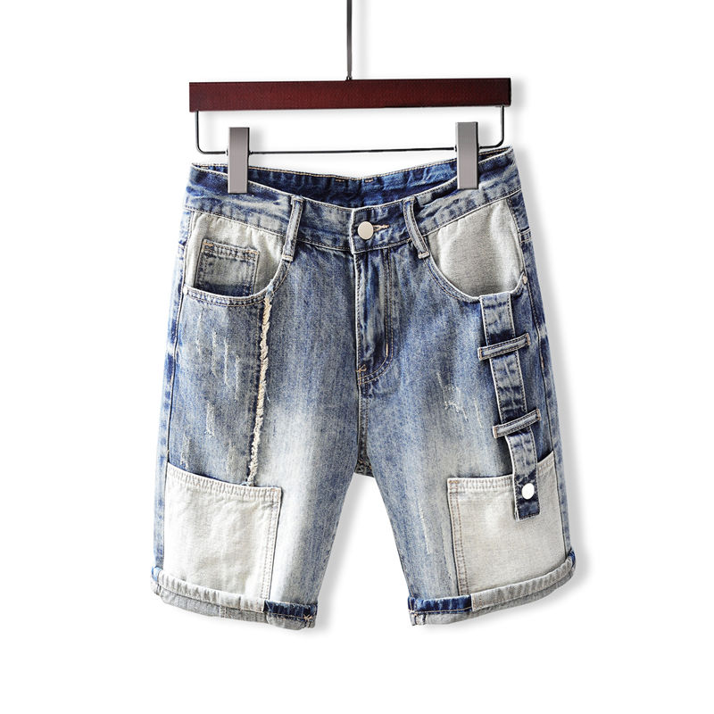 Pantaloni jeans corti da uomo  - Street Fashion Jeans Men recensione e prezzo