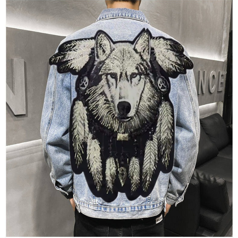 America Vintage Heavy Wolf Pat - Street Fashion Jeans Men recensione e prezzo