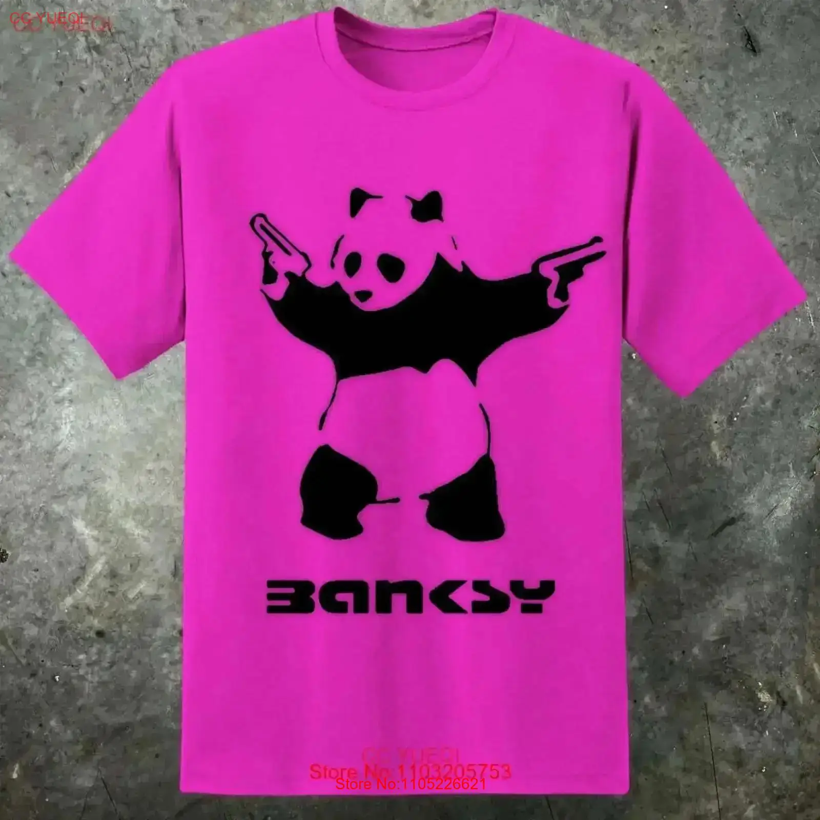 Maglietta da uomo Panda Guns i - Street Fashion Uk recensione e prezzo