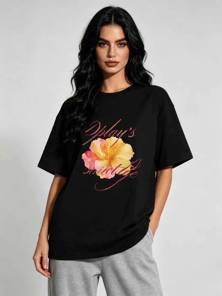 T-shirt da donna in cotone a m - Street Fashion Asian recensione e prezzo