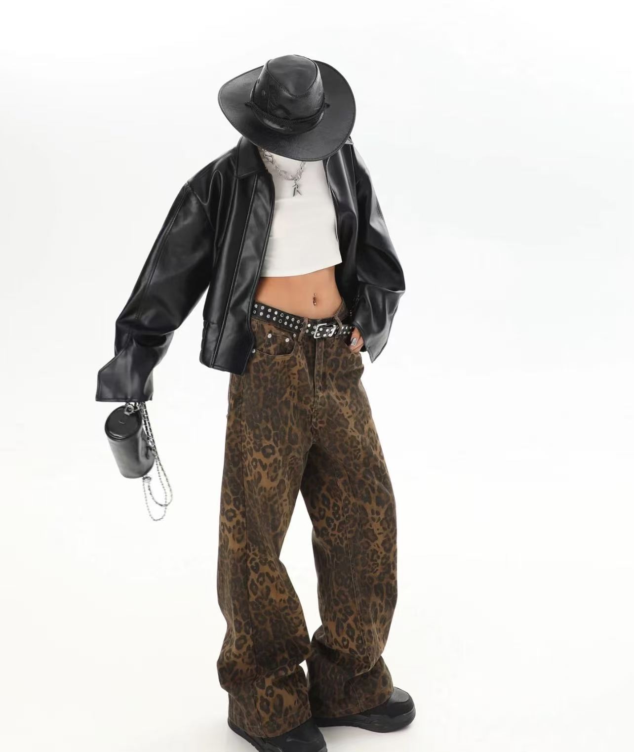 Pantaloni larghi a gamba dritt - Street Fashion Jeans Men recensione e prezzo