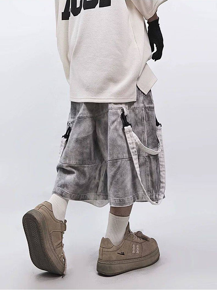 Jeans Strappati Retrò Hip-hop  - Street Fashion Jeans Men recensione e prezzo
