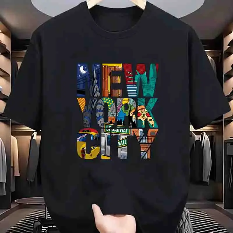 T-shirt da uomo con stampa New - High Street Fashion New York recensione e prezzo